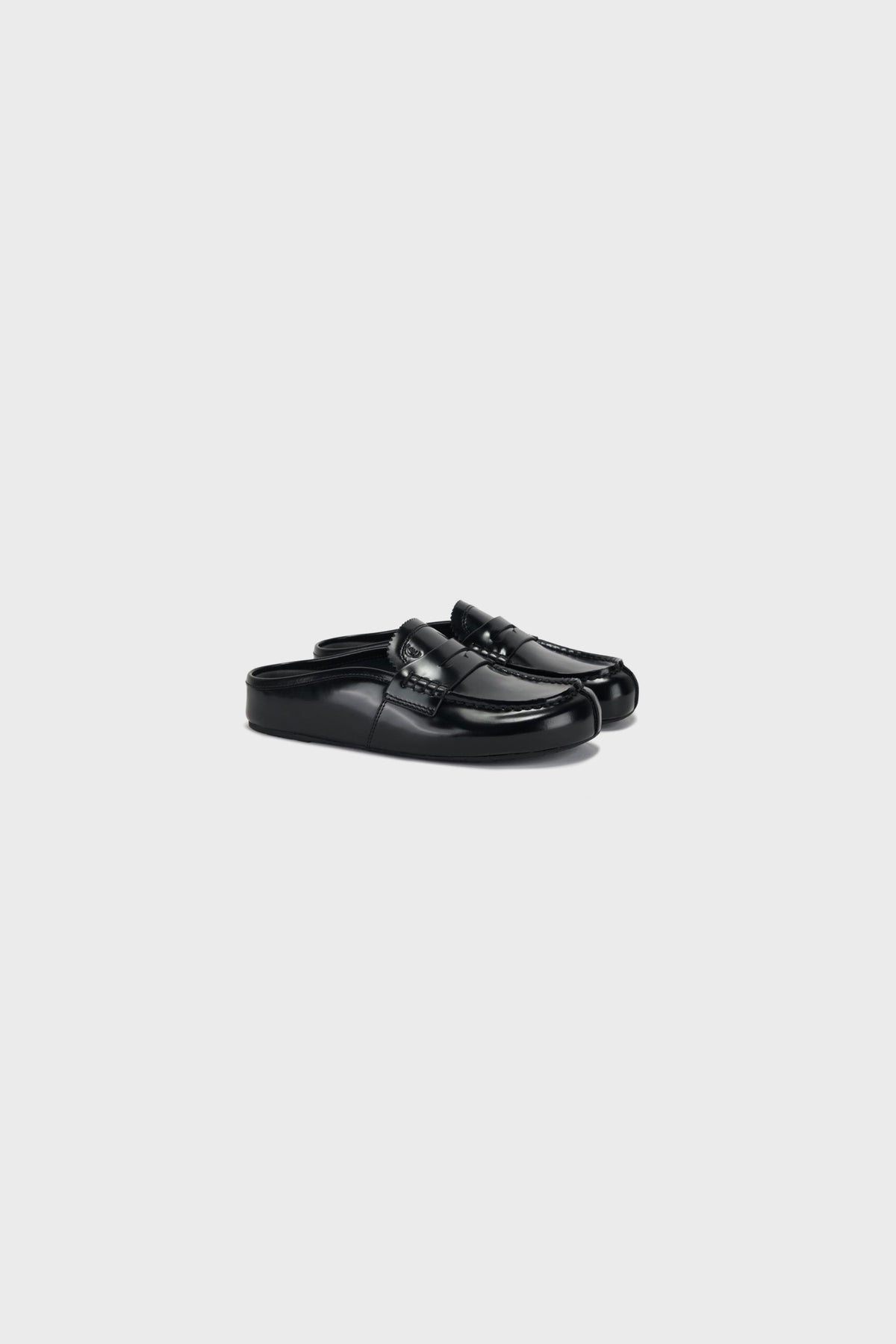 Slippers in Calf Leather