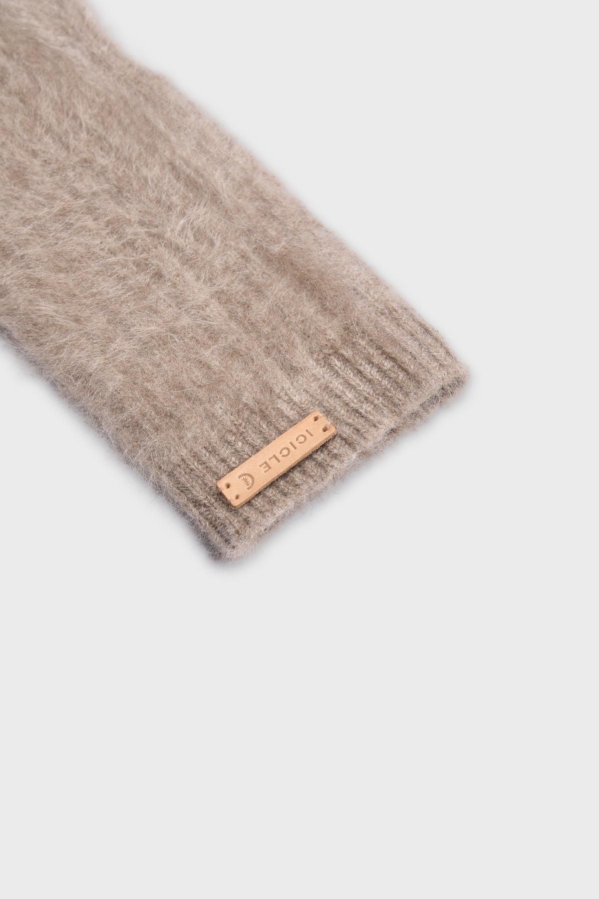 Mitaines en cachemire brossé