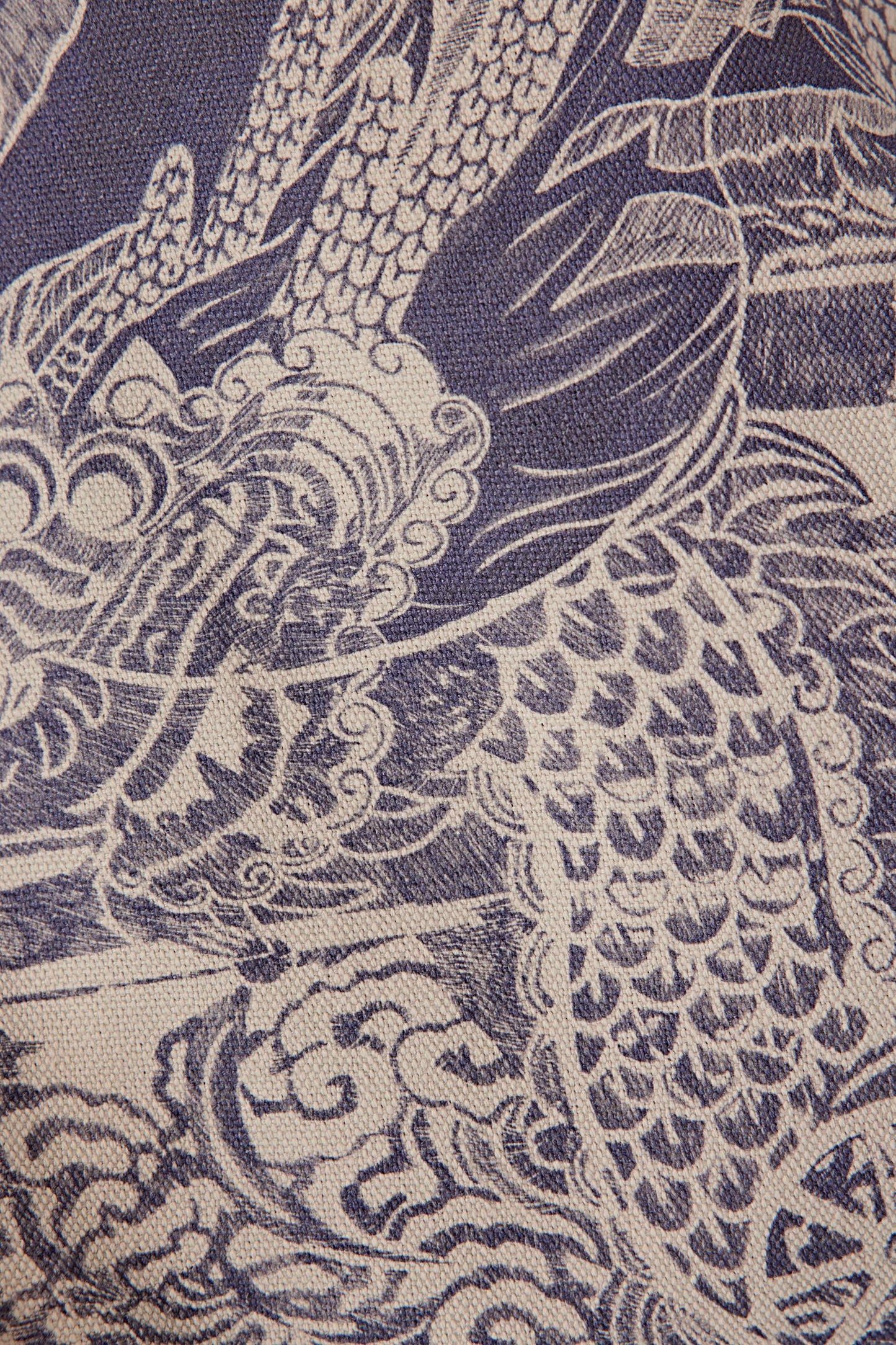 Cabas en lin et coton