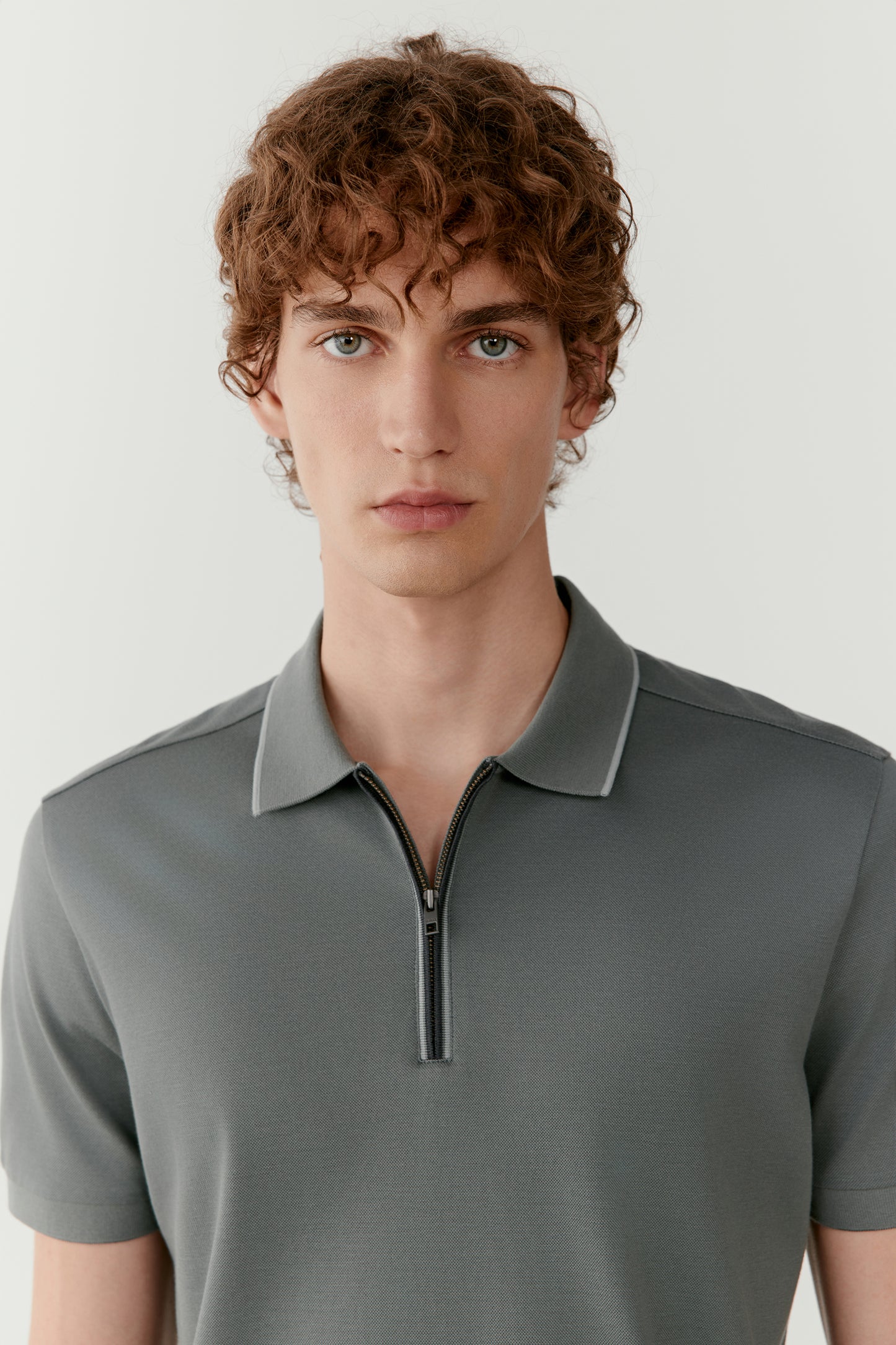 Polo Shirt in Piqué Cotton