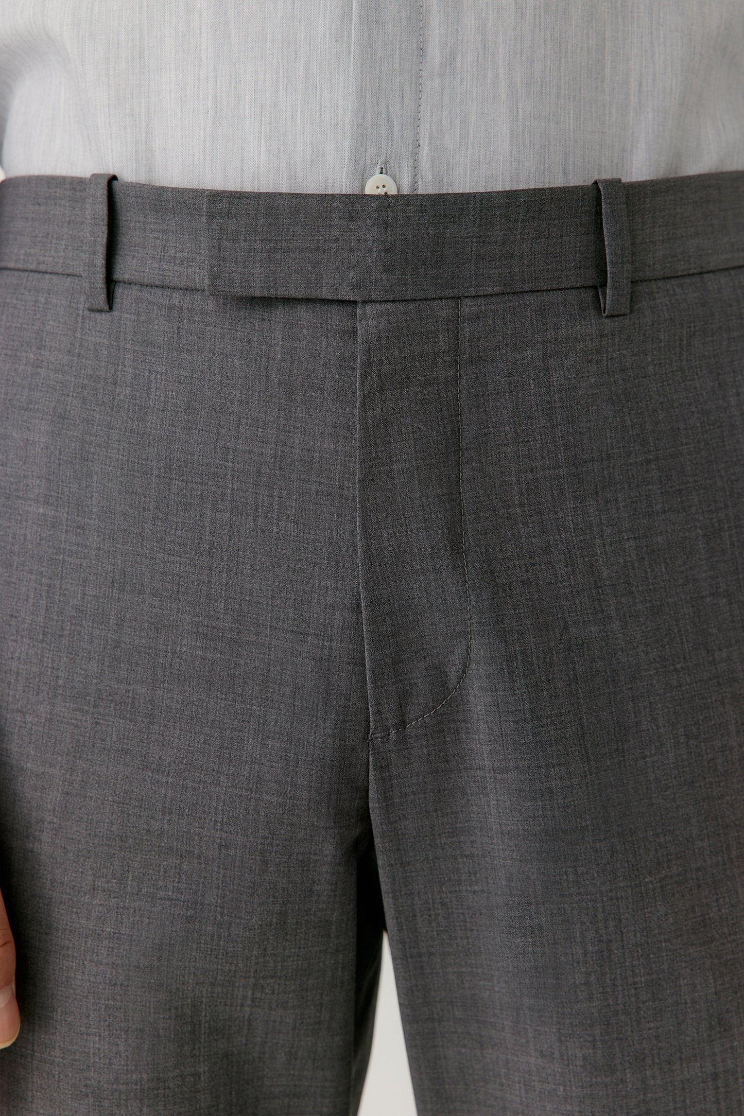 Slim-Fit Trousers in Wool