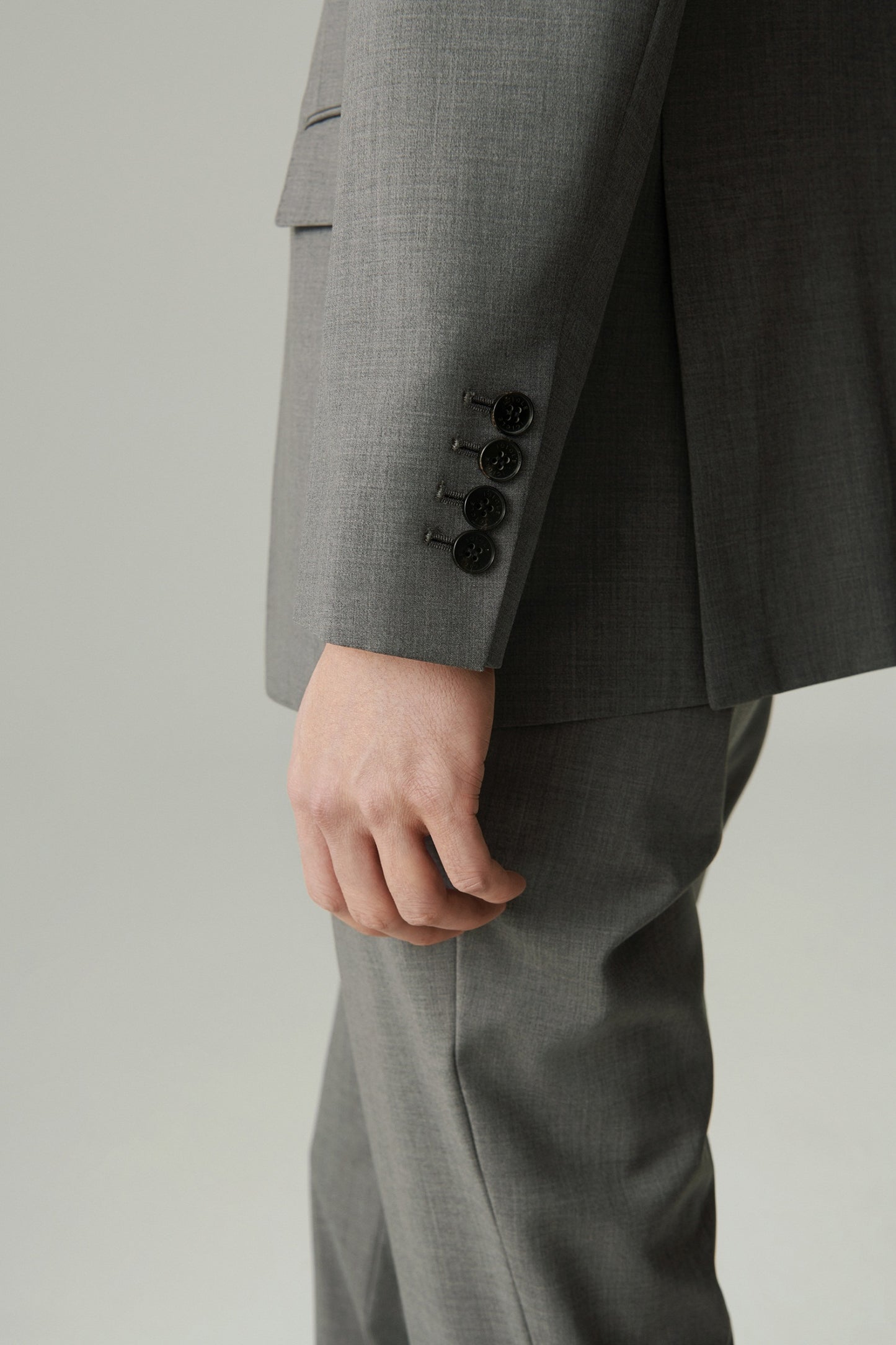 Straight-Fit Blazer in Wool