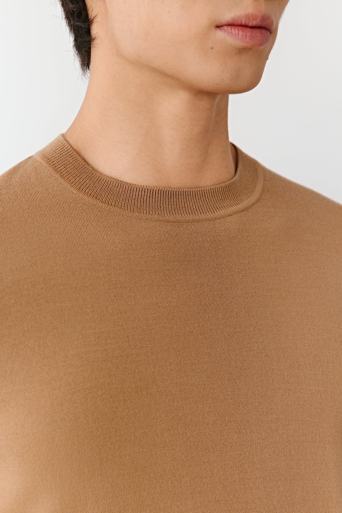 The soft caramel hue is enhanced by diffused light, bringing out the texture’s gentle warmth.