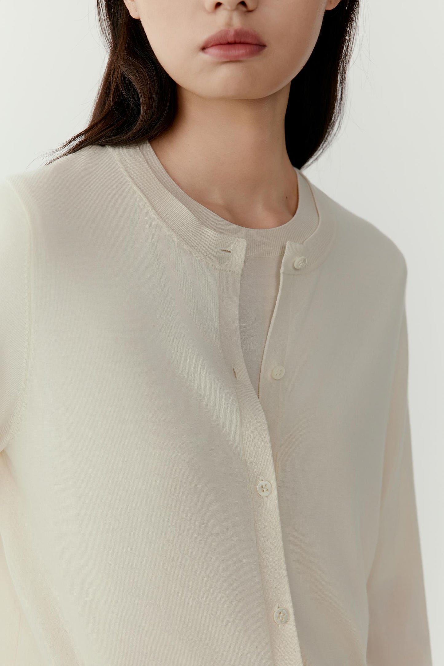 Cardigan en laine