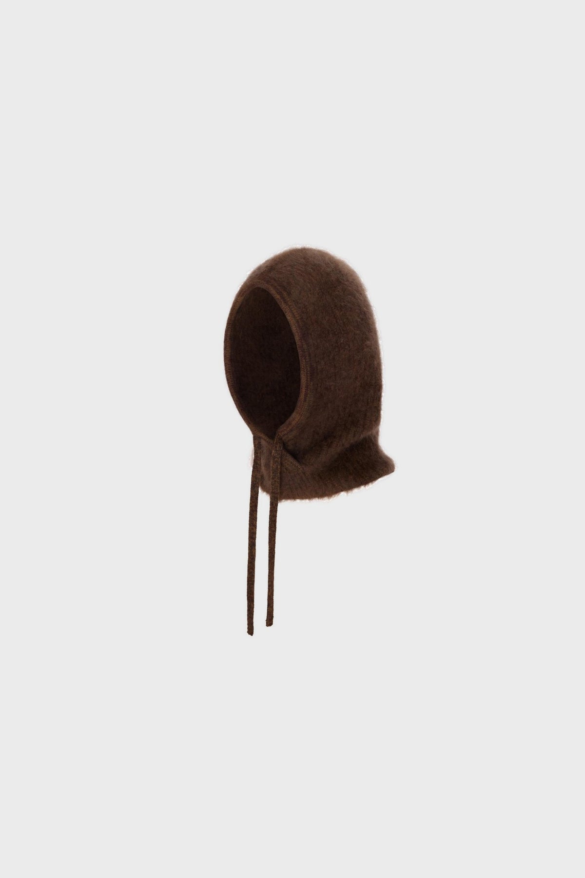 Cagoule en cachemire brossé