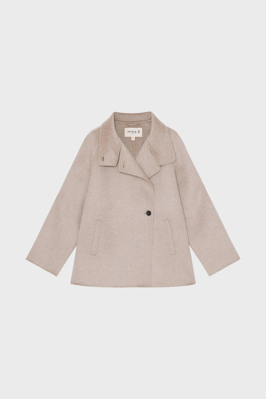 Coat in Double-Face Cashmere