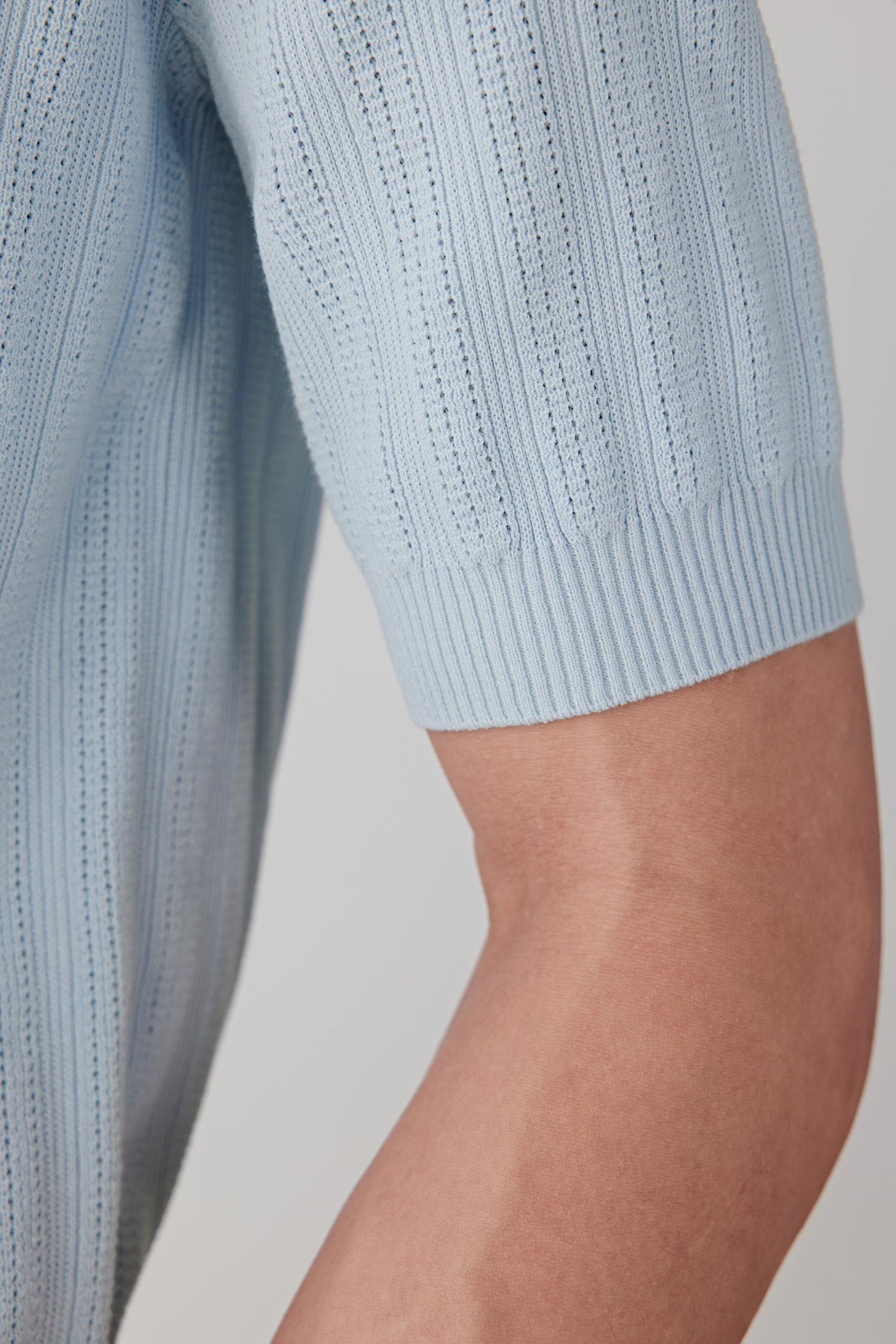 Chemise en maille de coton filé