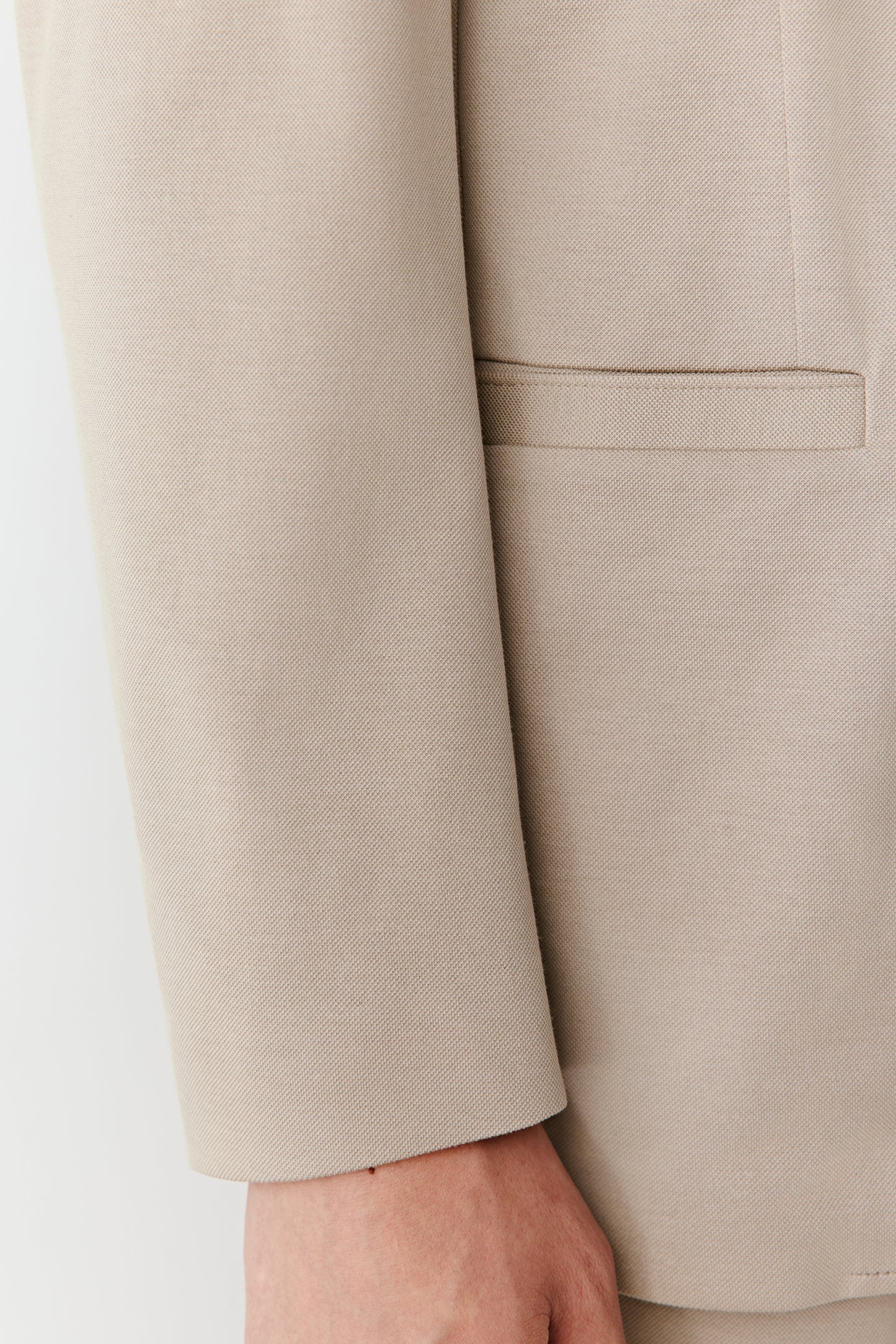 Piqué Cotton Jacket