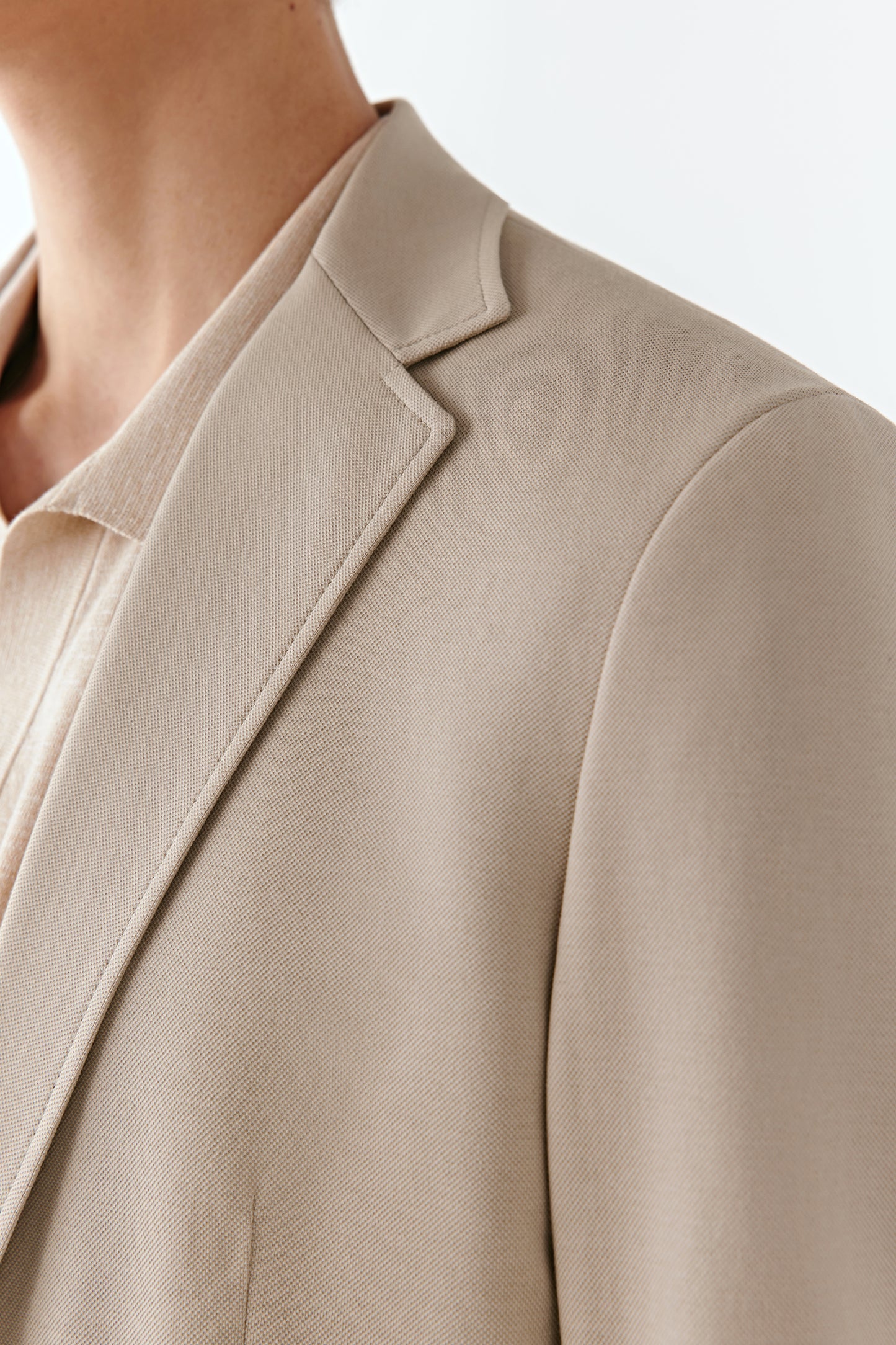Piqué Cotton Jacket