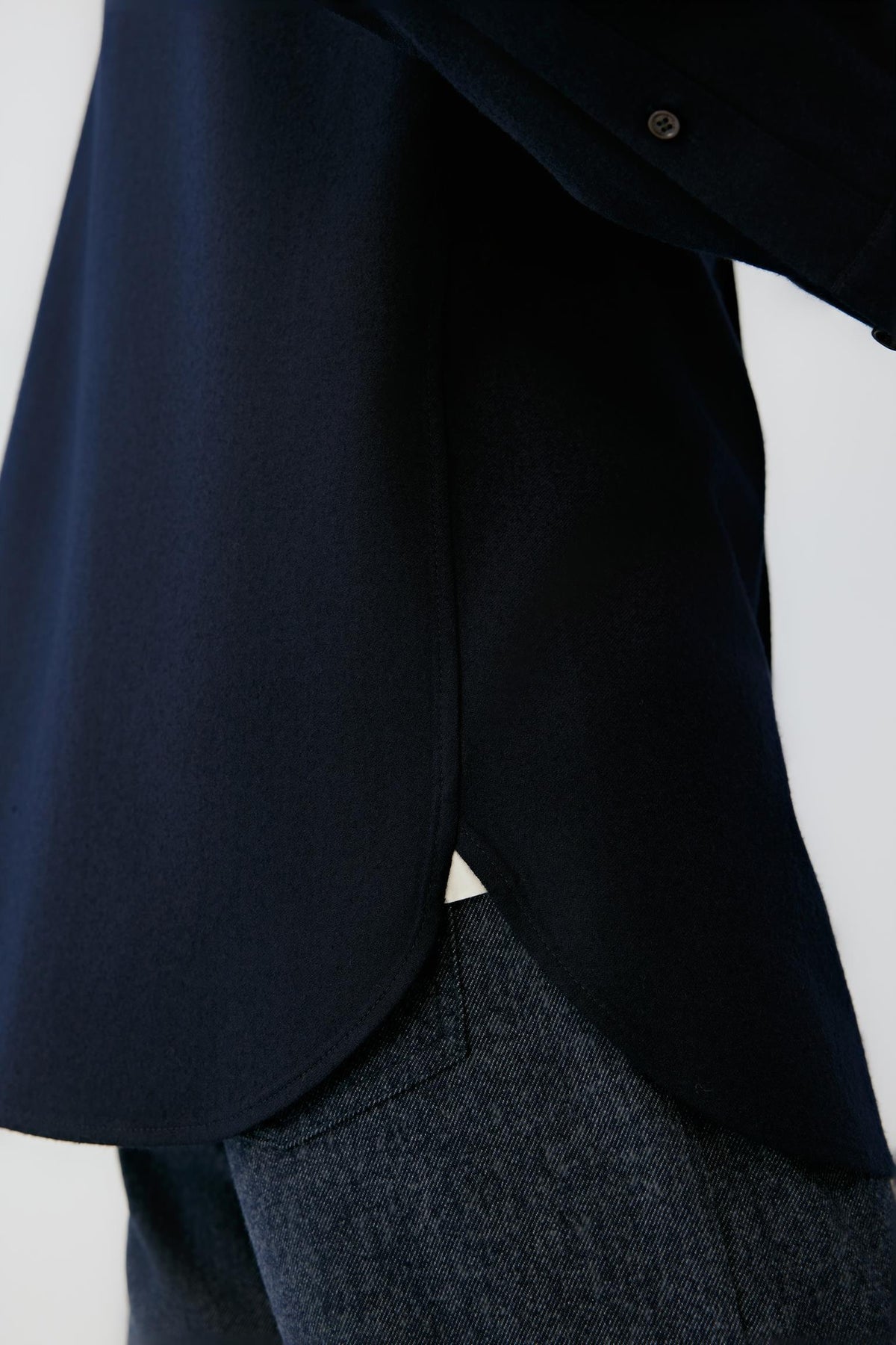 Chemise en flanelle de laine