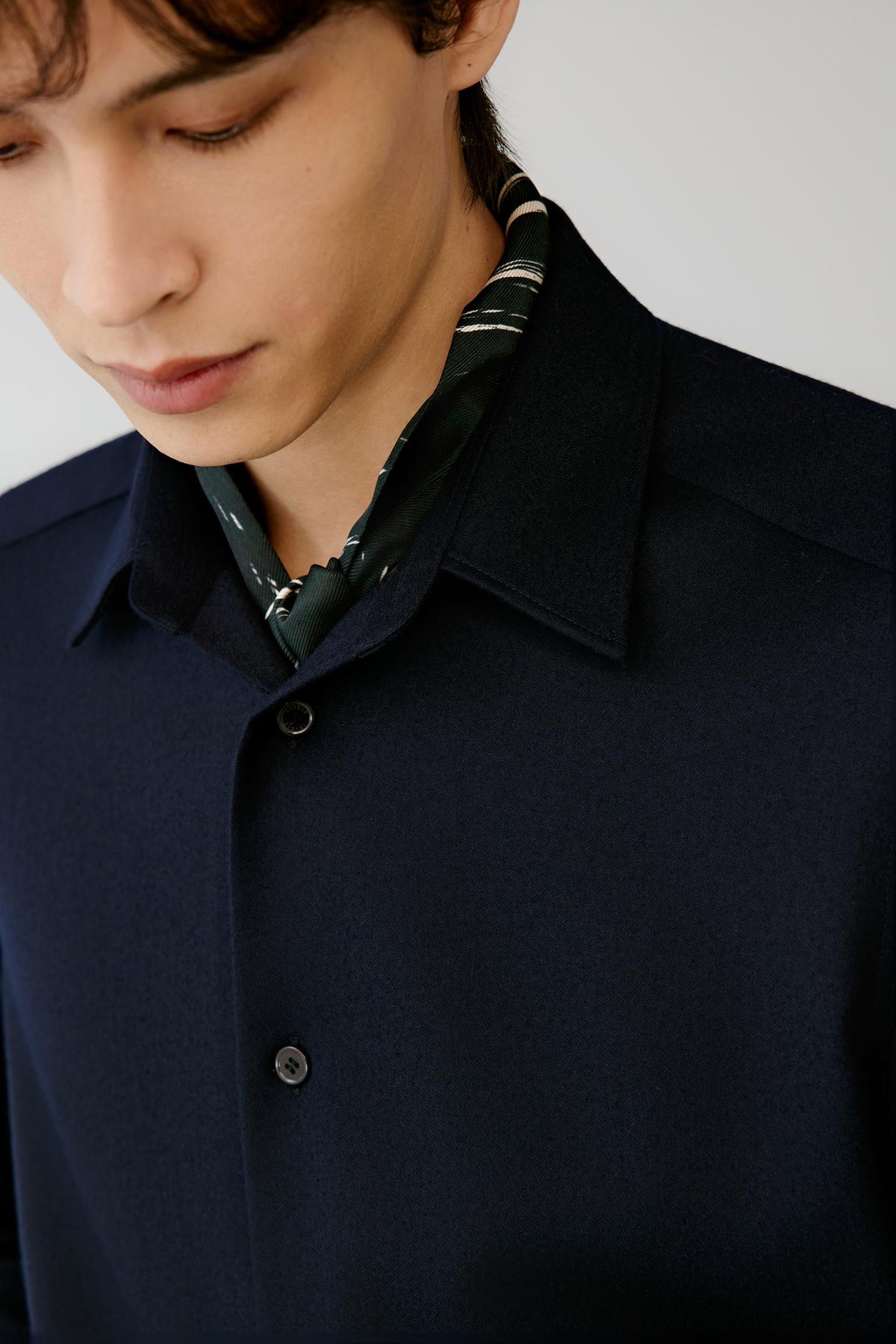 Chemise en flanelle de laine