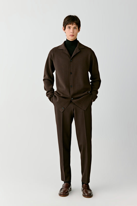 Trousers in Twill Wool