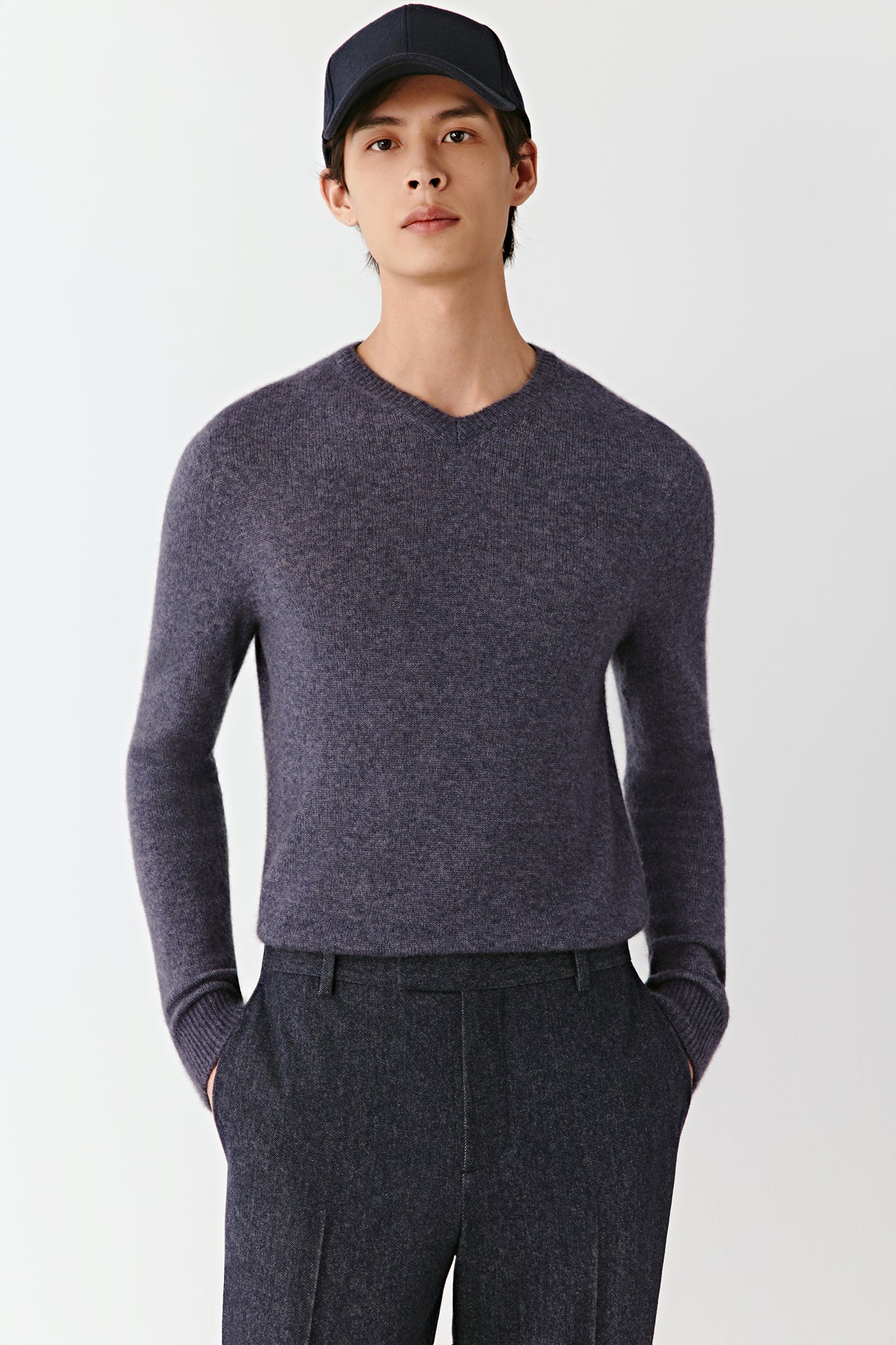 Pull en cachemire et soie