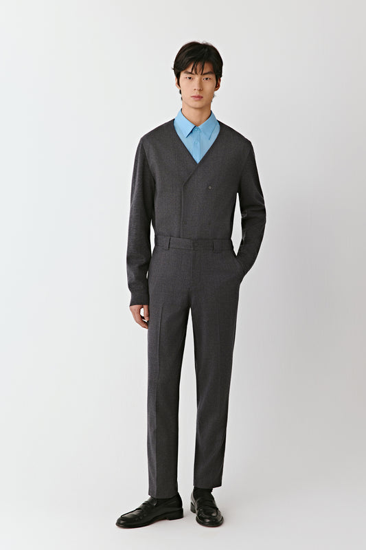 Trousers in Wool Flannel