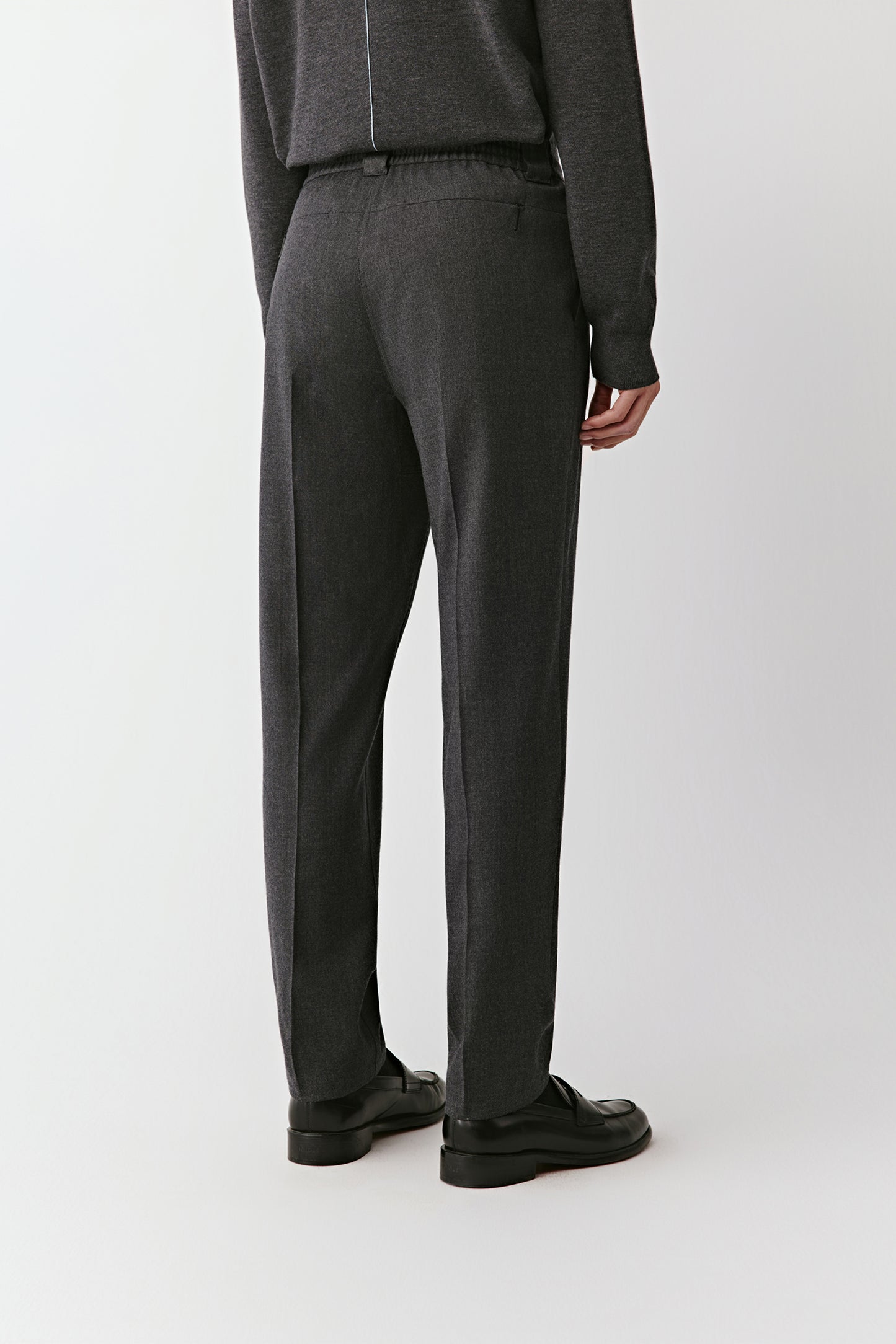 Trousers in Wool Flannel