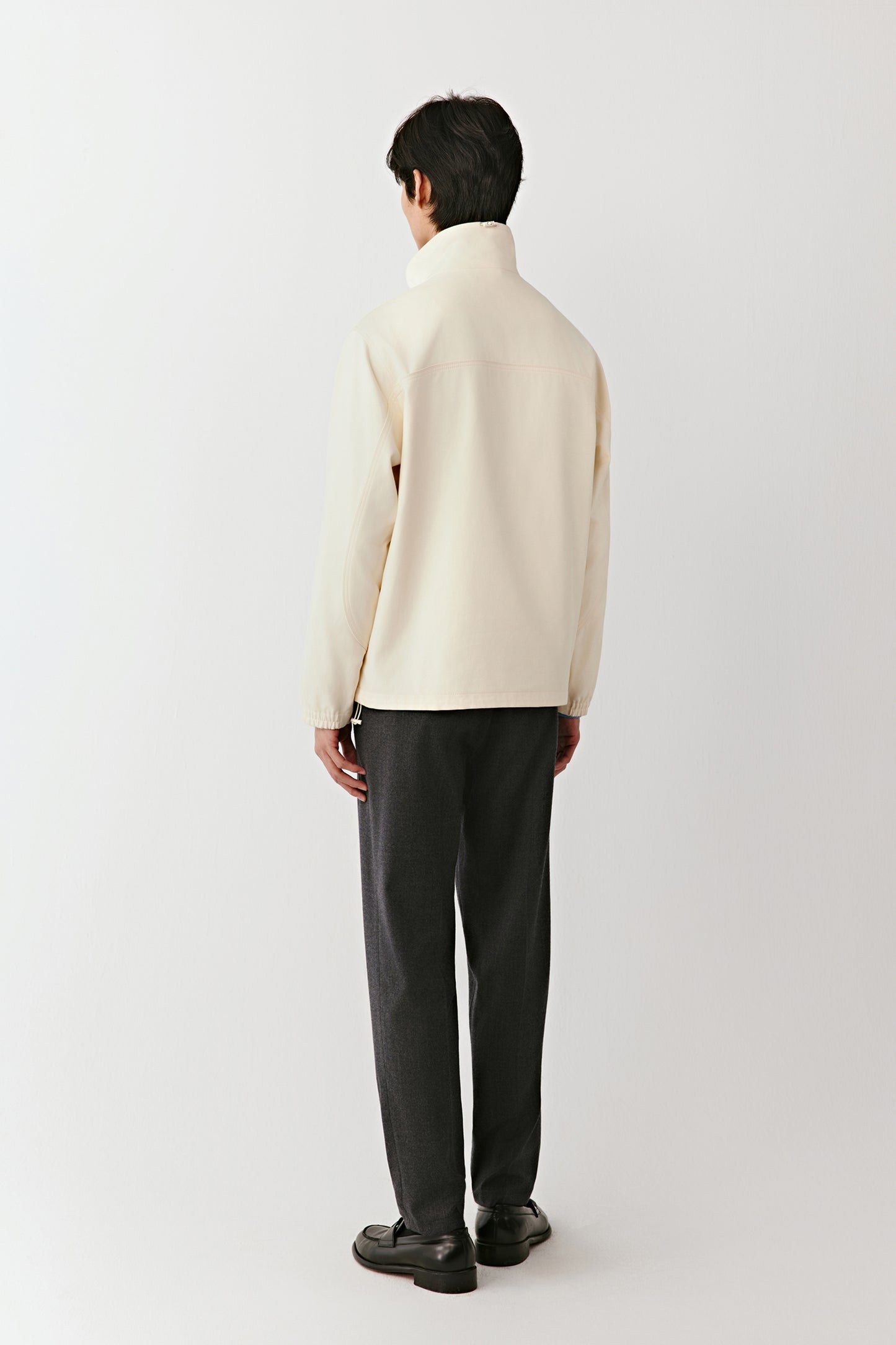 Short Jacket in Cotton Twill
