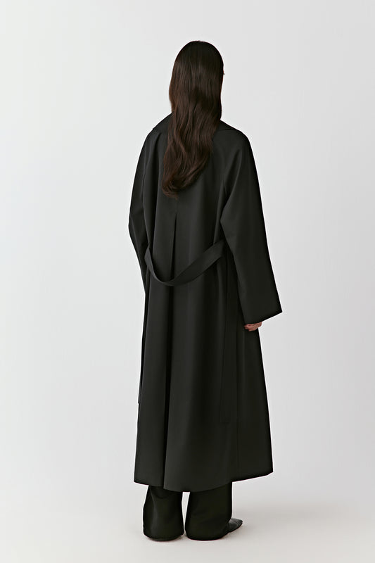 Trench-coat en laine DEW