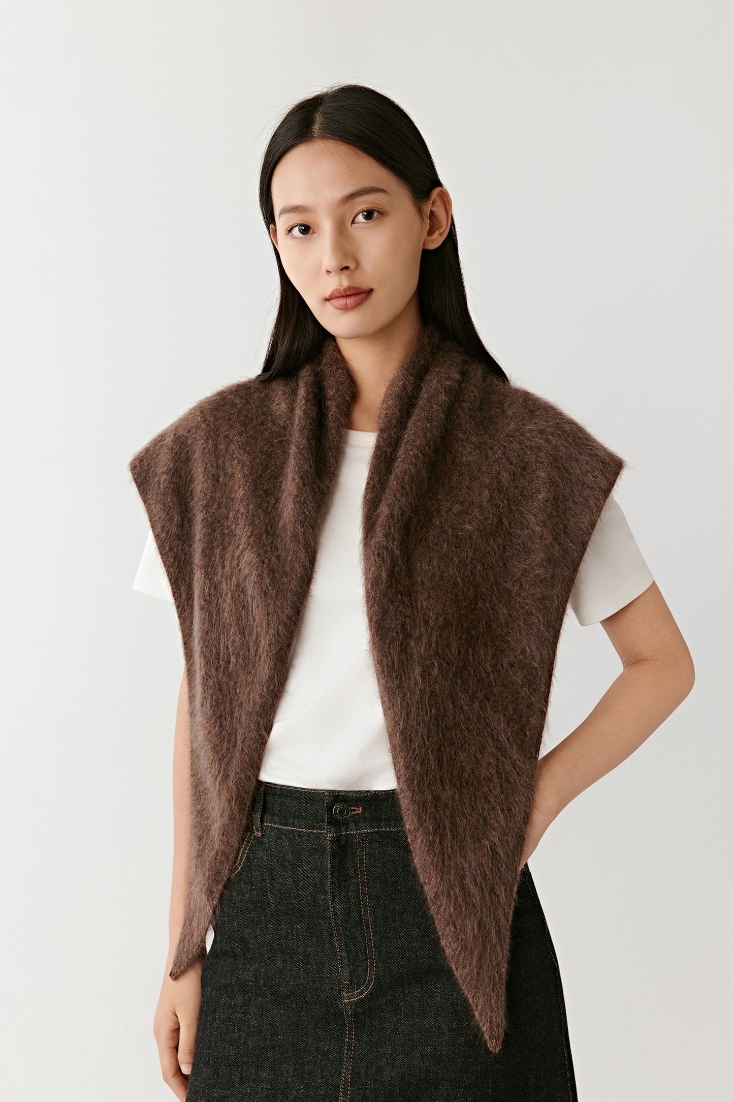 Twisted Cashmere Scarf