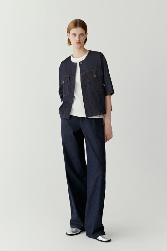 Blouson en Earth Denim