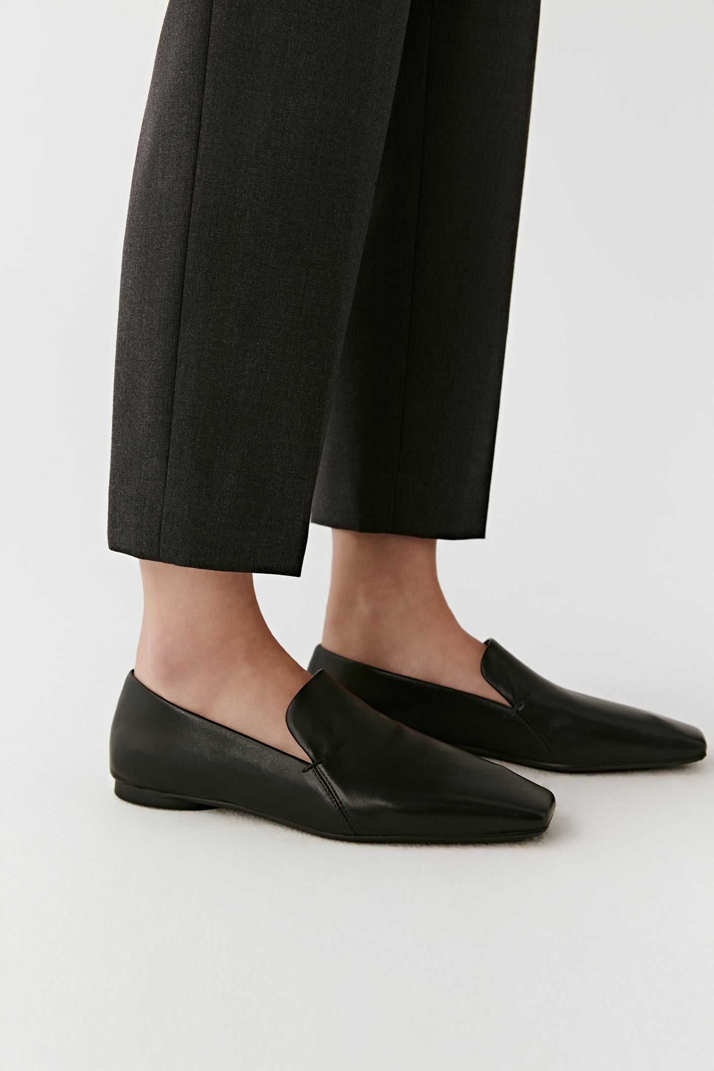 Flat Shoes in Nappa Leather