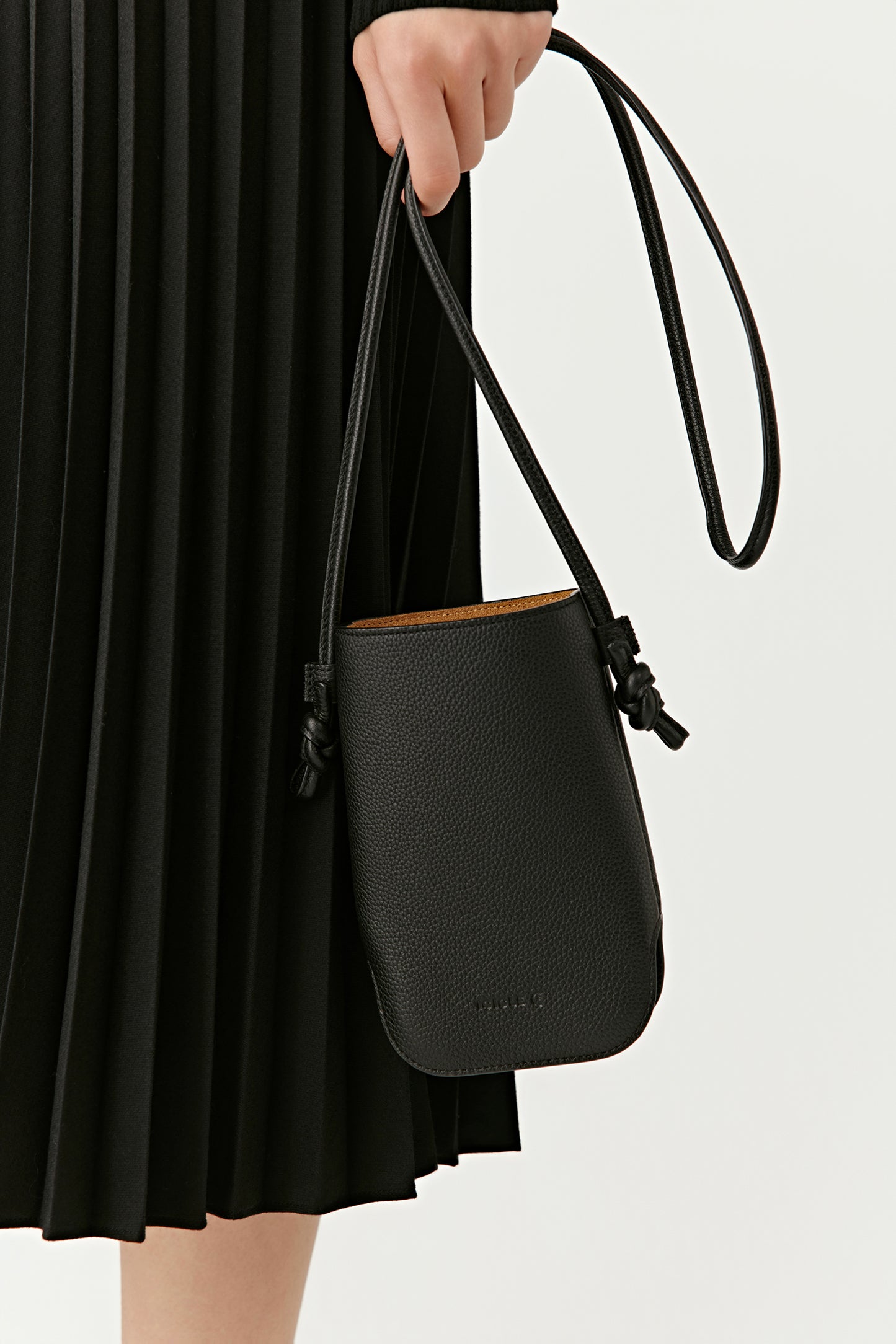 Smooth Leather Crossbody Bag