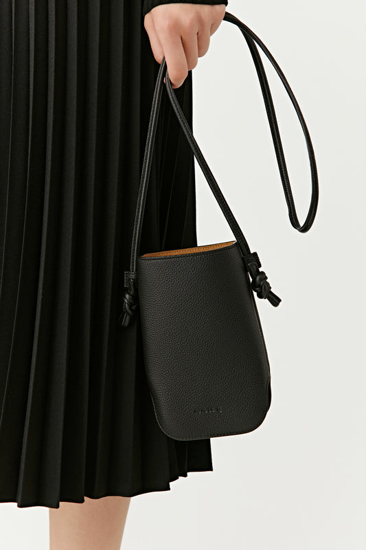 Smooth Leather Crossbody Bag