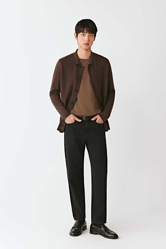 Fine Merino Wool Cardigan
