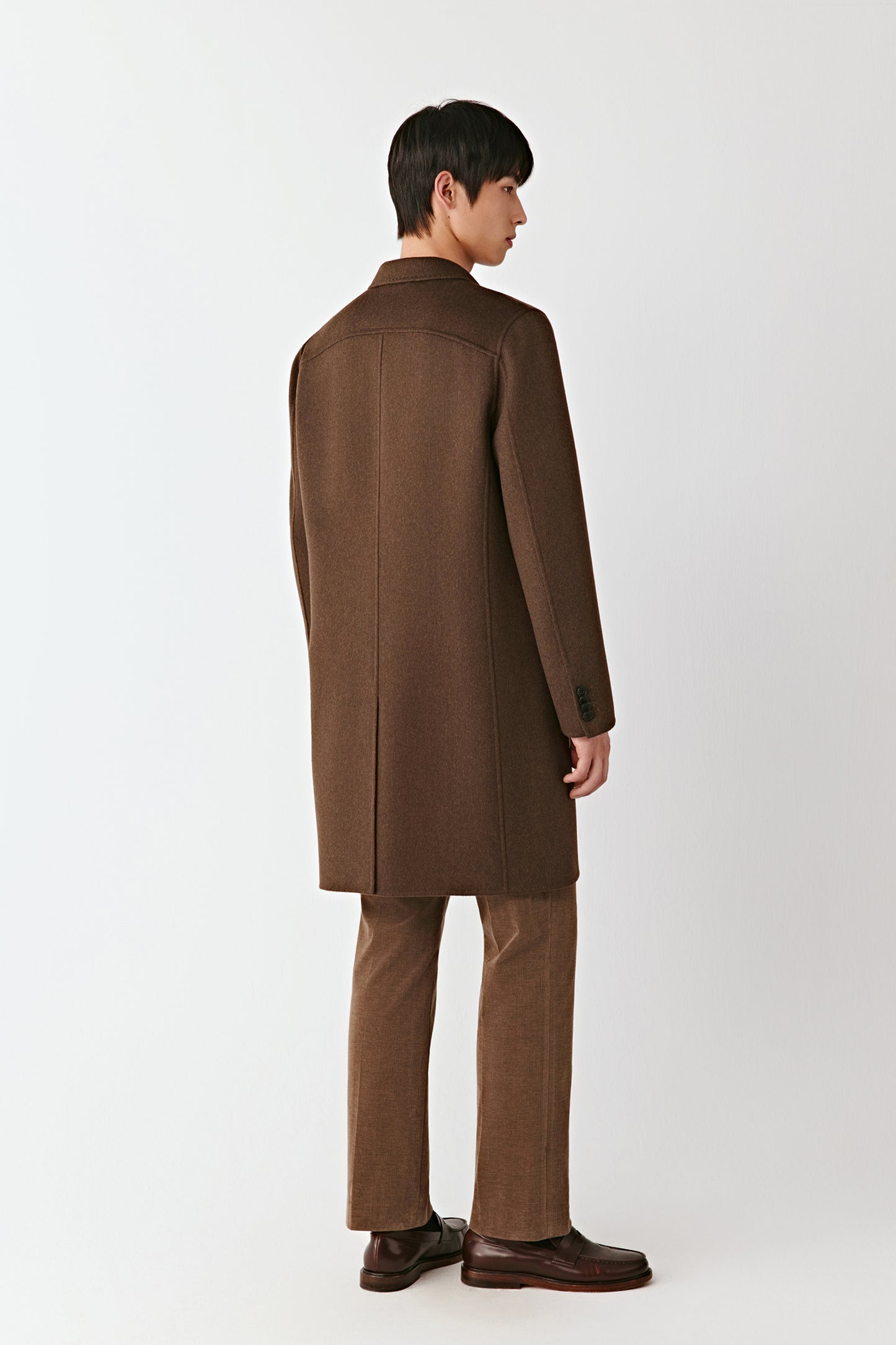 Double-Faced Wool and Cashmere Coat