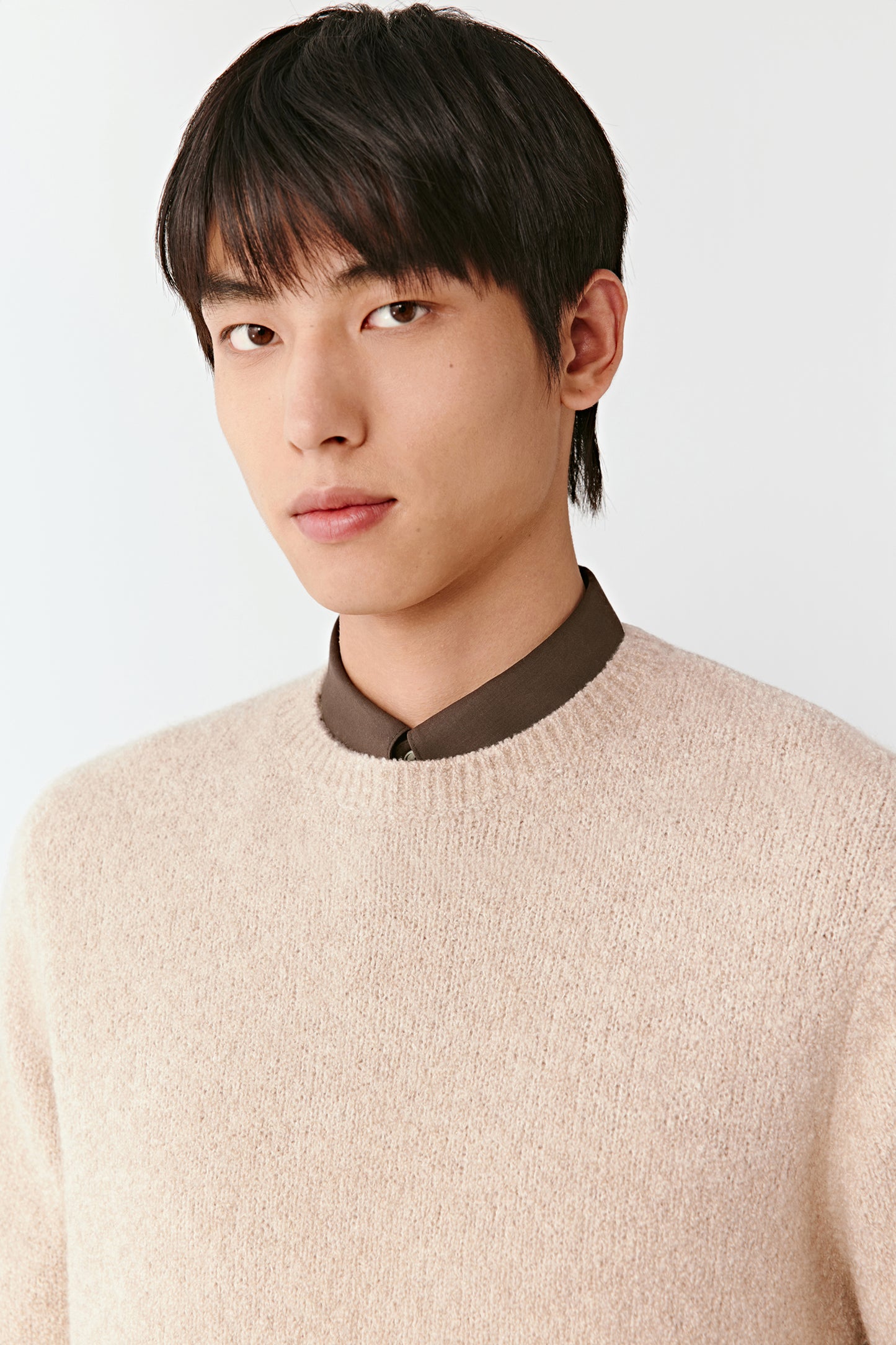 Textured Cashmere Pullover