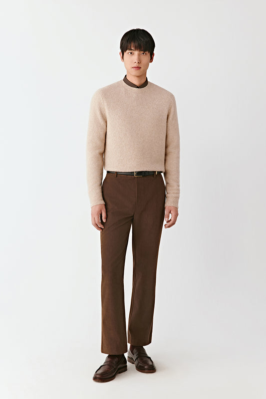 Textured Cashmere Pullover