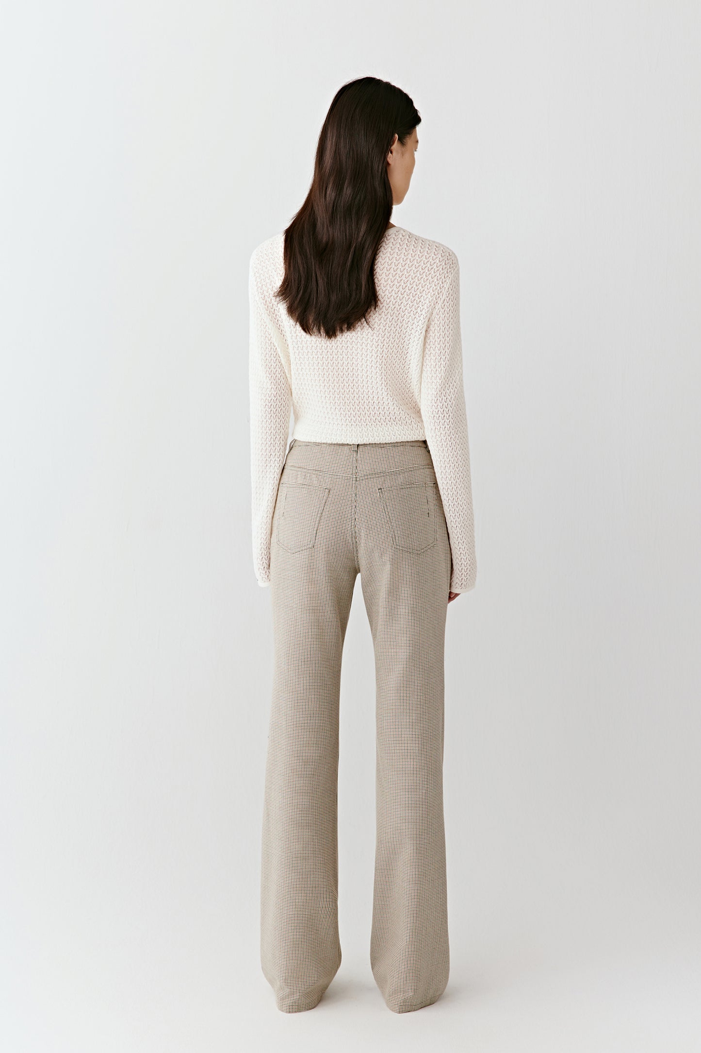 Textured Cotton Knit Pullover