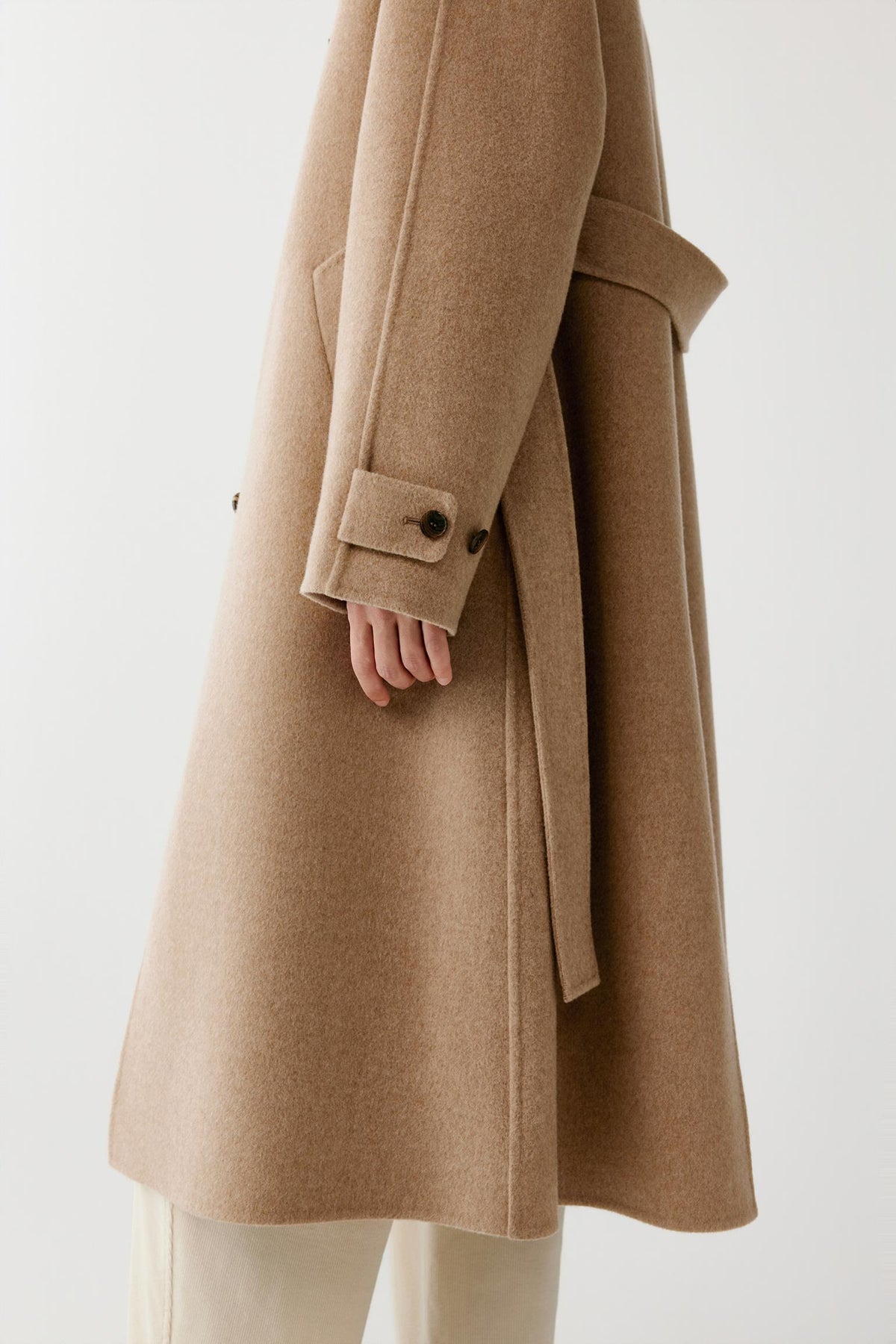 Coat in Double-Face Cashmere