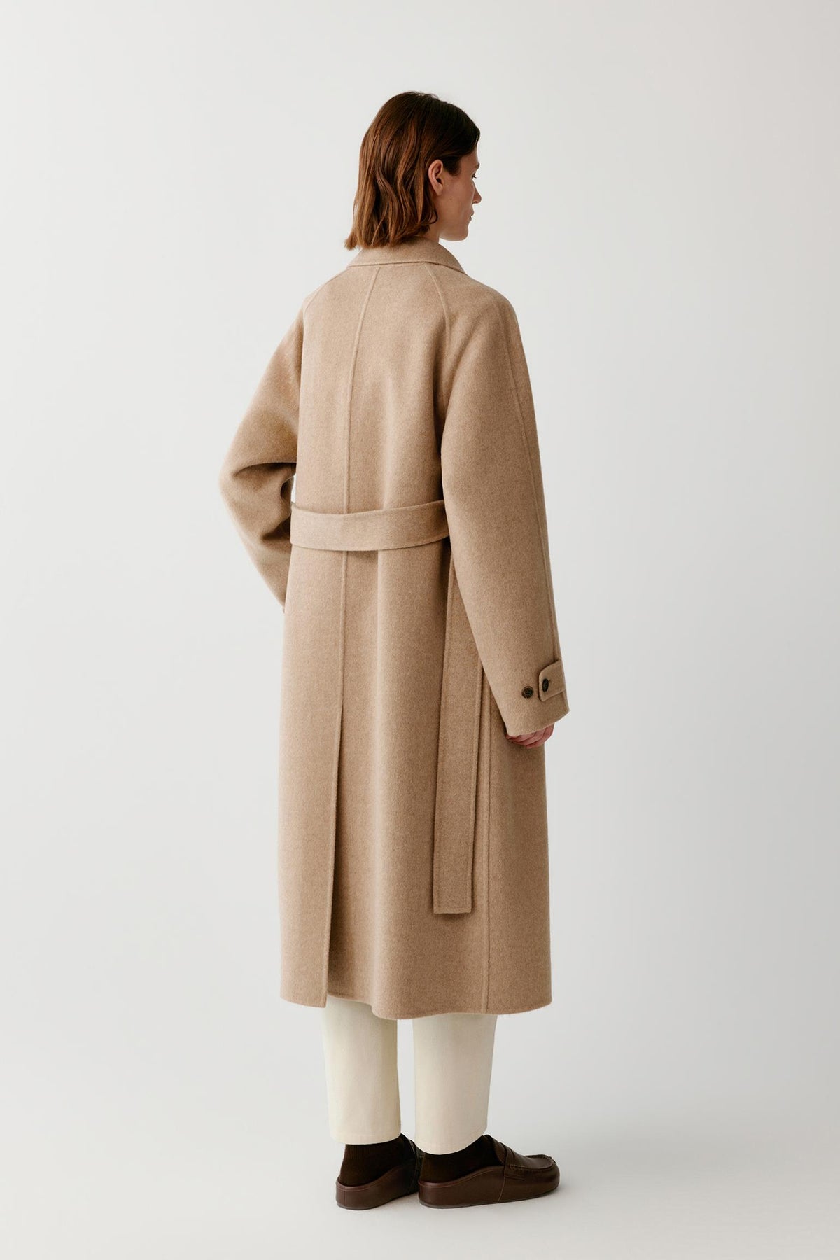 Coat in Double-Face Cashmere