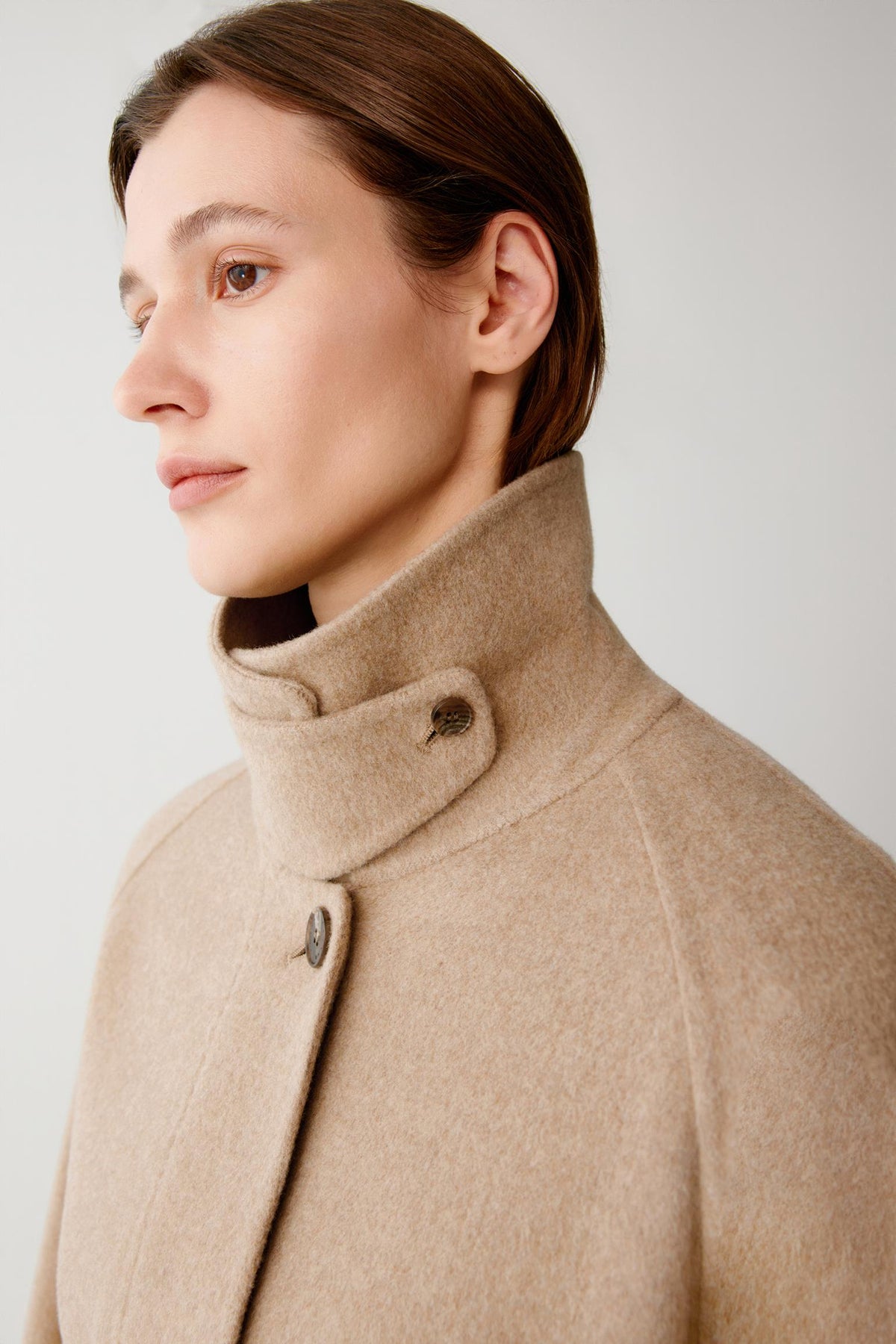 Coat in Double-Face Cashmere