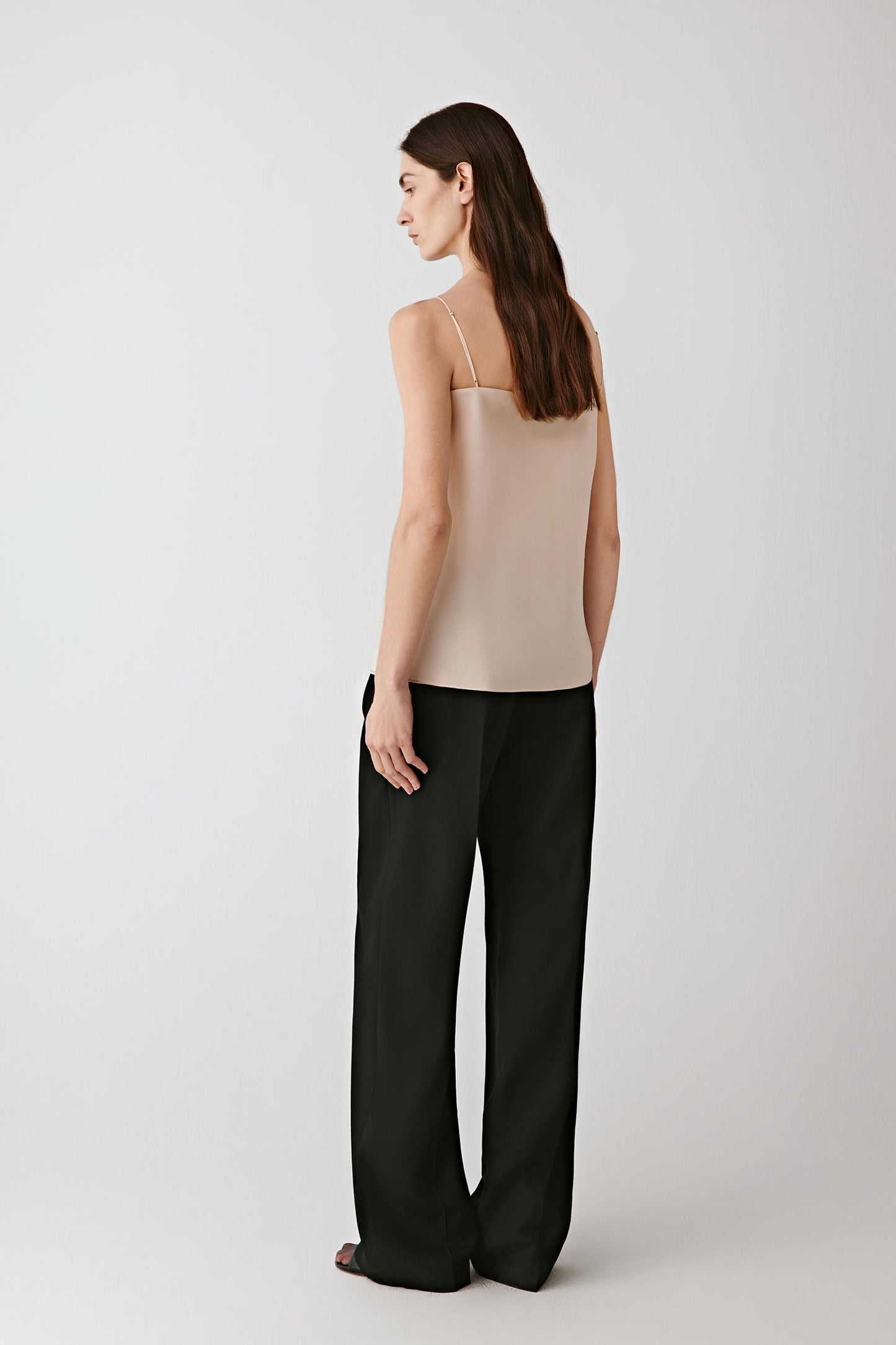 Silk Organza Sleeveless Top