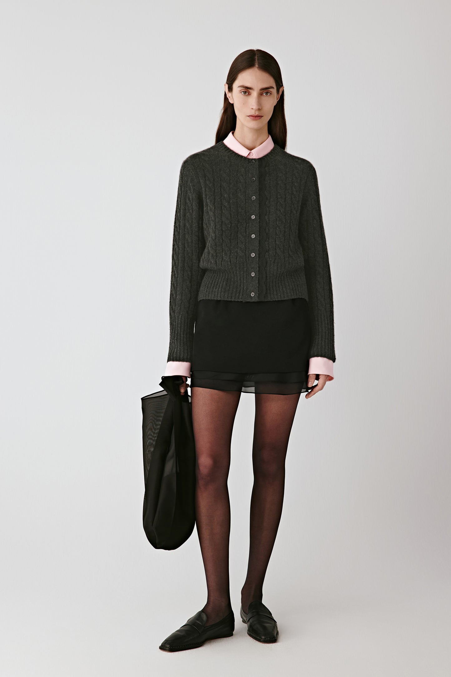 Cashmere, Alpaca and Silk Cardigan
