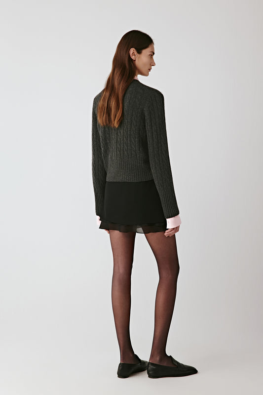 Cashmere, Alpaca and Silk Cardigan