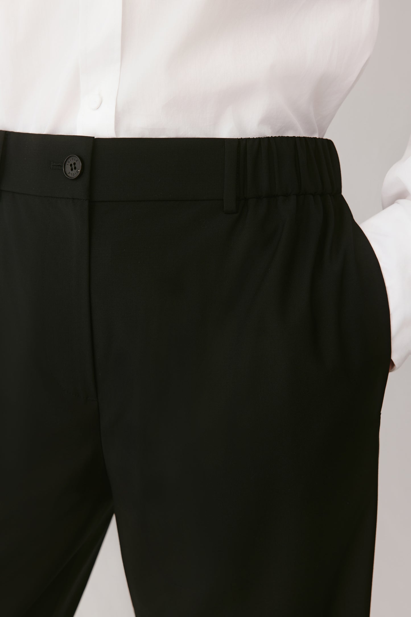 Worsted Wool Jogging Trousers