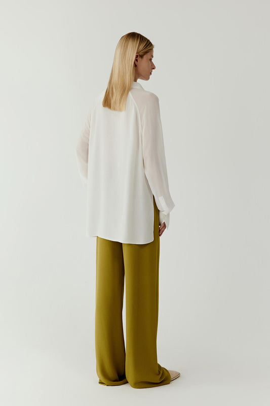 Pantalon en soie 