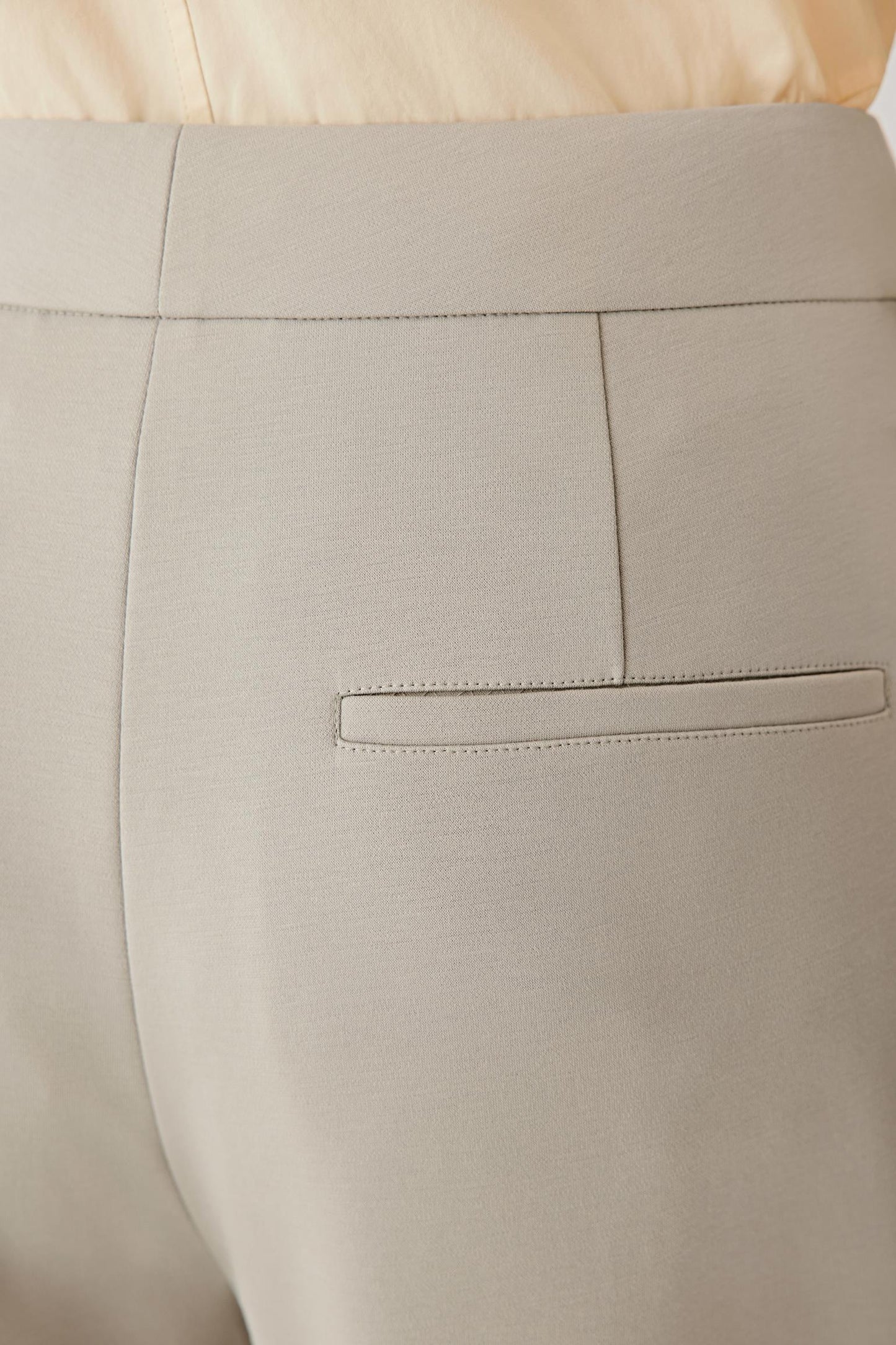 Trousers in Cotton Stretch Jersey