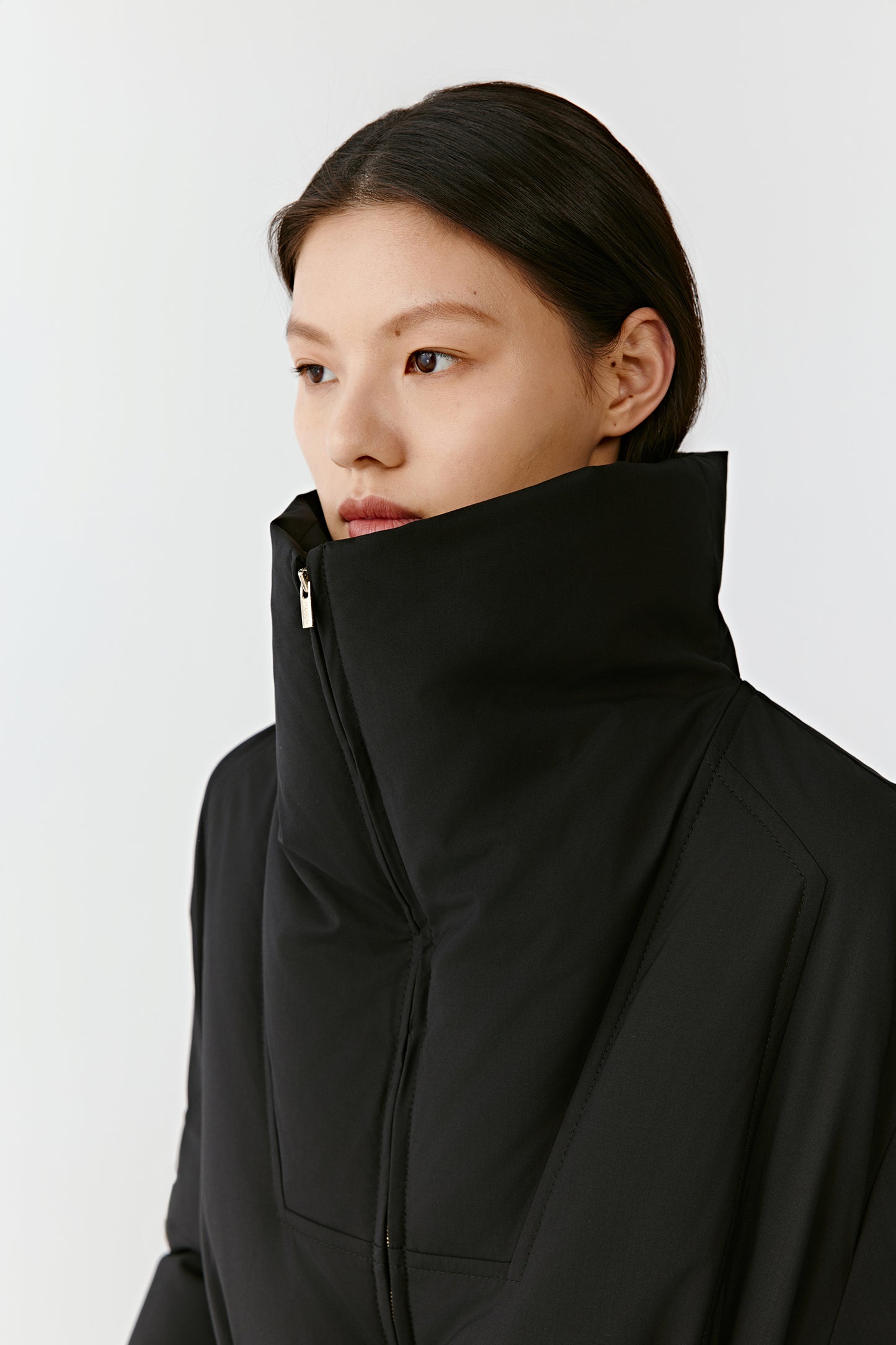 DEW Jacket in Wool and Silk
