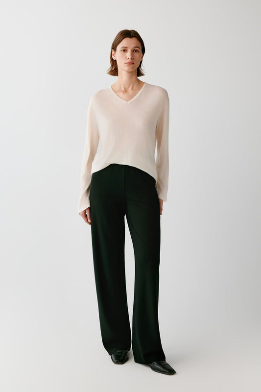 Pullover in Worsted Cashmere