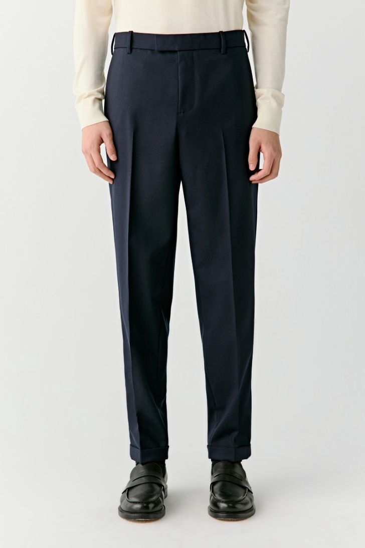 Suit wool trousers