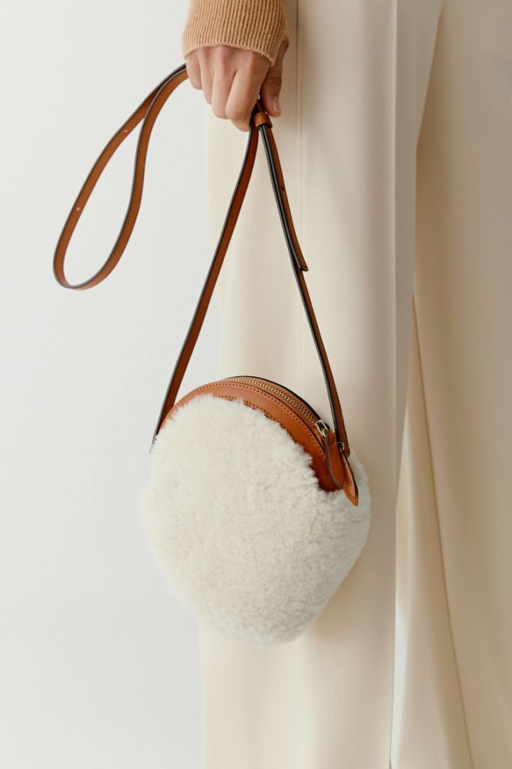 Seed Winter shearling bag