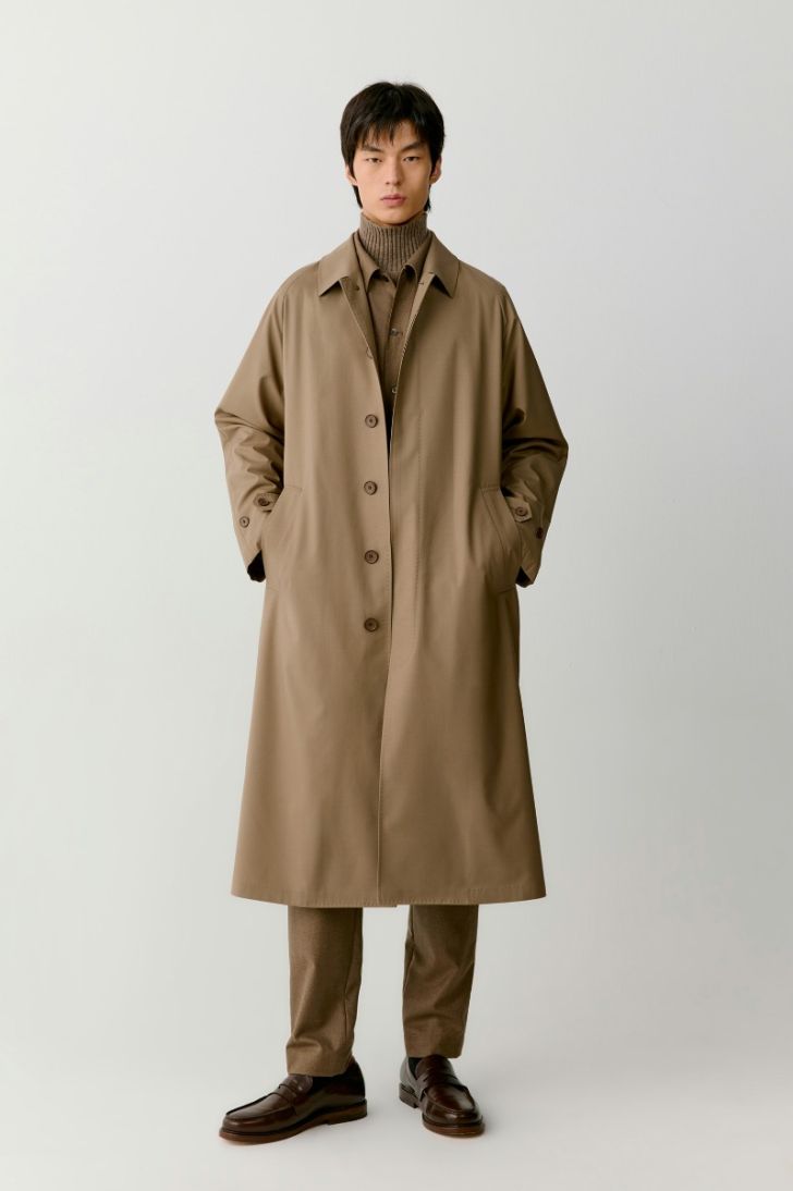 ICICLE Dew loose fit trench coat