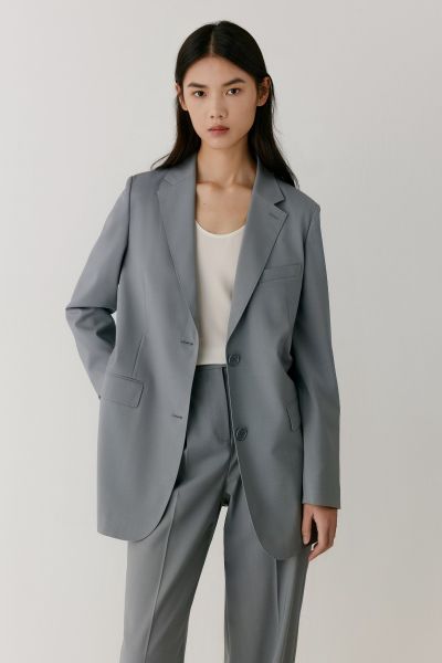 Merino wool suit jacket