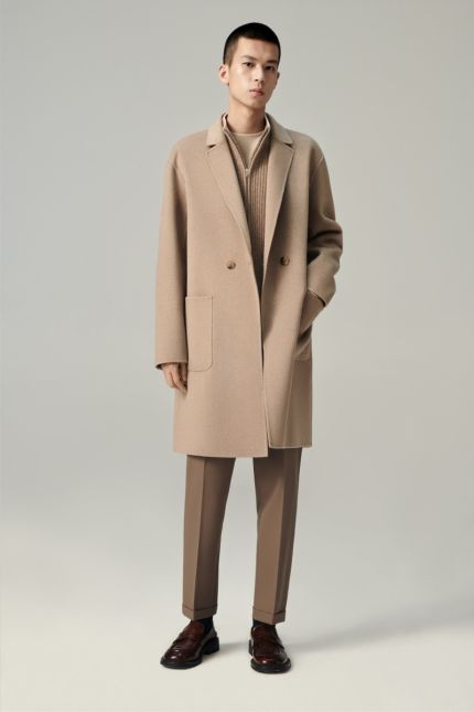 Double Faced Cashmere Overcoat