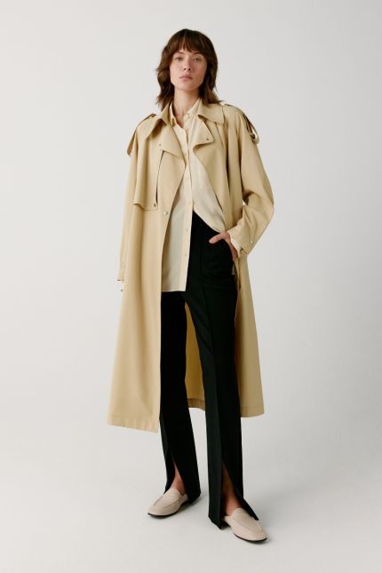Trench-coat loose