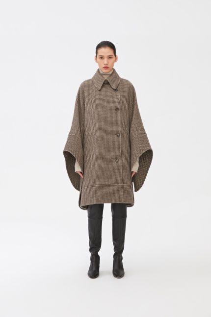Undyed Wool, Wool and Cashmere Coat